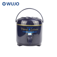 Wujo 8L 10L 12L大容量热水瓶冰茶热饮桶不锈钢桶