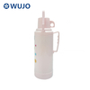Wujo 2升廉价真空绝缘塑料水瓶玻璃衬里
