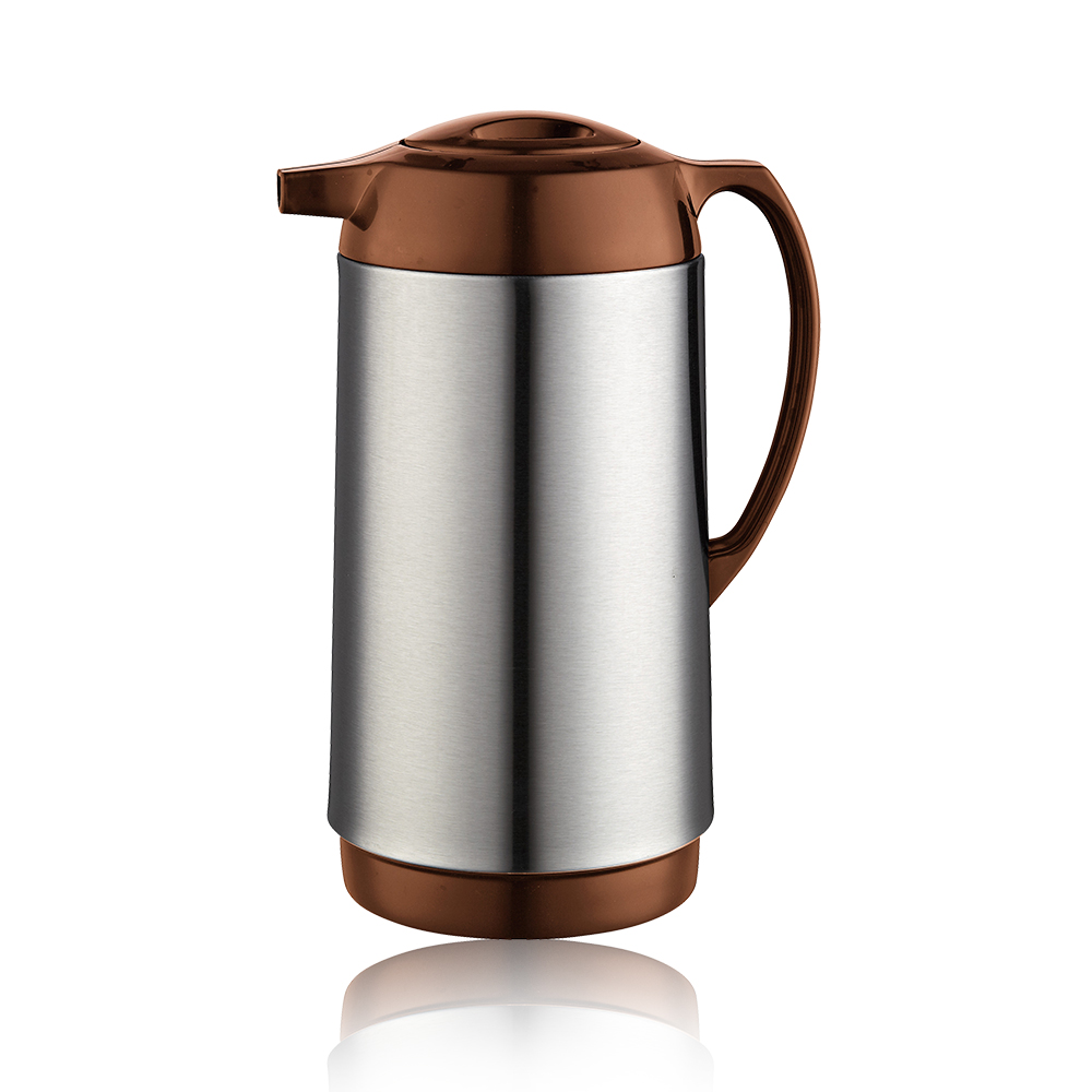 1L 1.9L新款简单金属玻璃阿拉伯咖啡壶