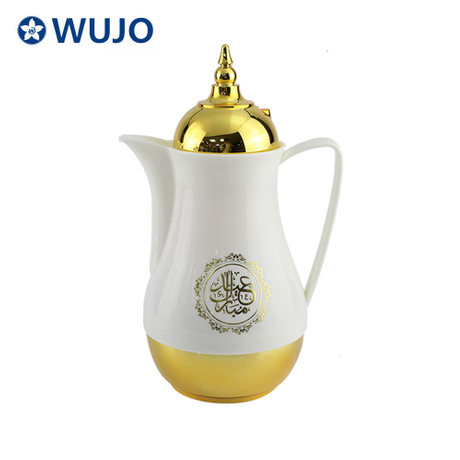 WUJO 0.5L 1L小玻璃灌装阿拉伯塑料真空瓶