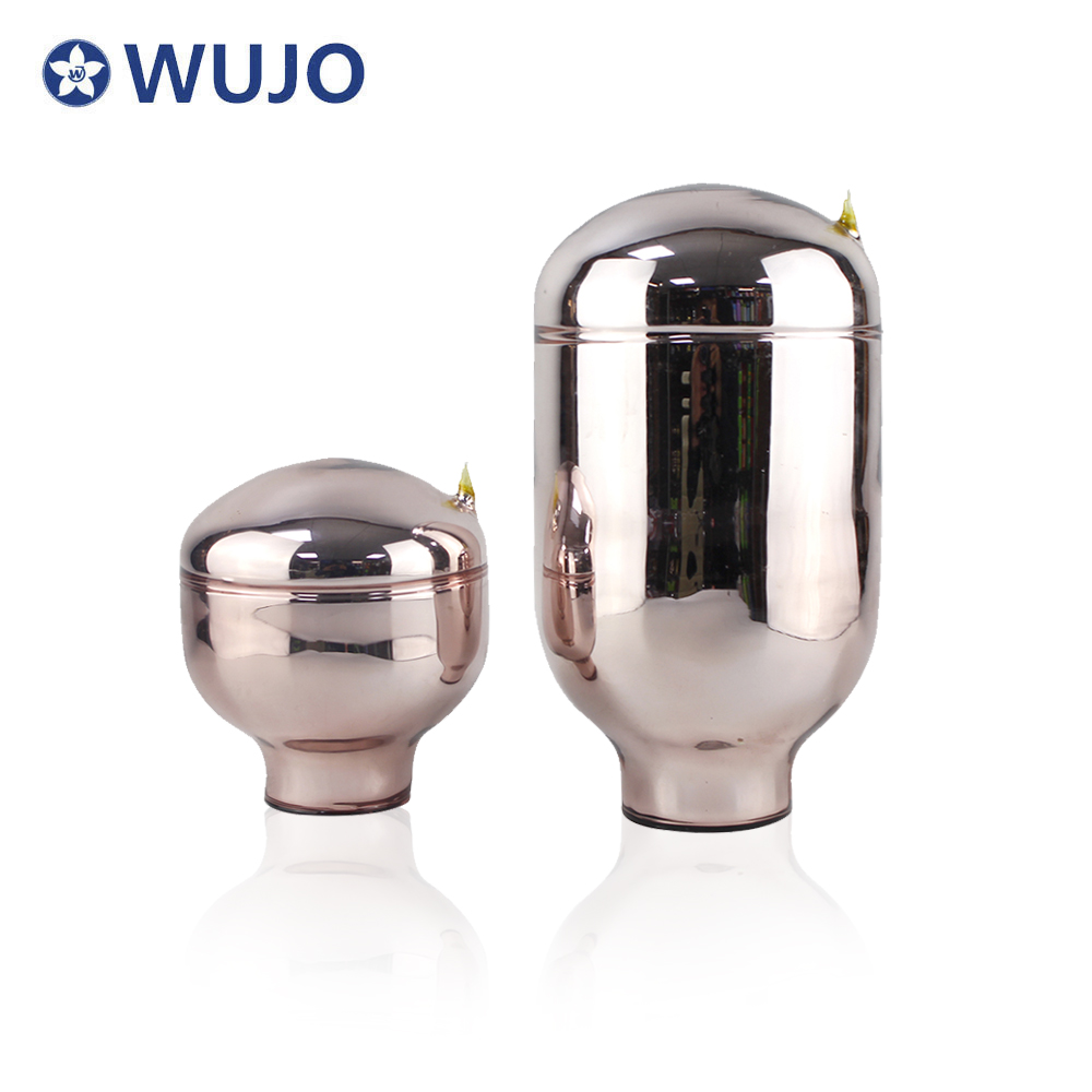 WUJO 0.5L 1L 1.5L 2L 3.2L真空绝缘热粉红色玻璃灌装