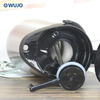 Wujo 1L 1.3L 1.6L 1.9L 1.9L空气泵分配器银不锈钢Termo Air Pop