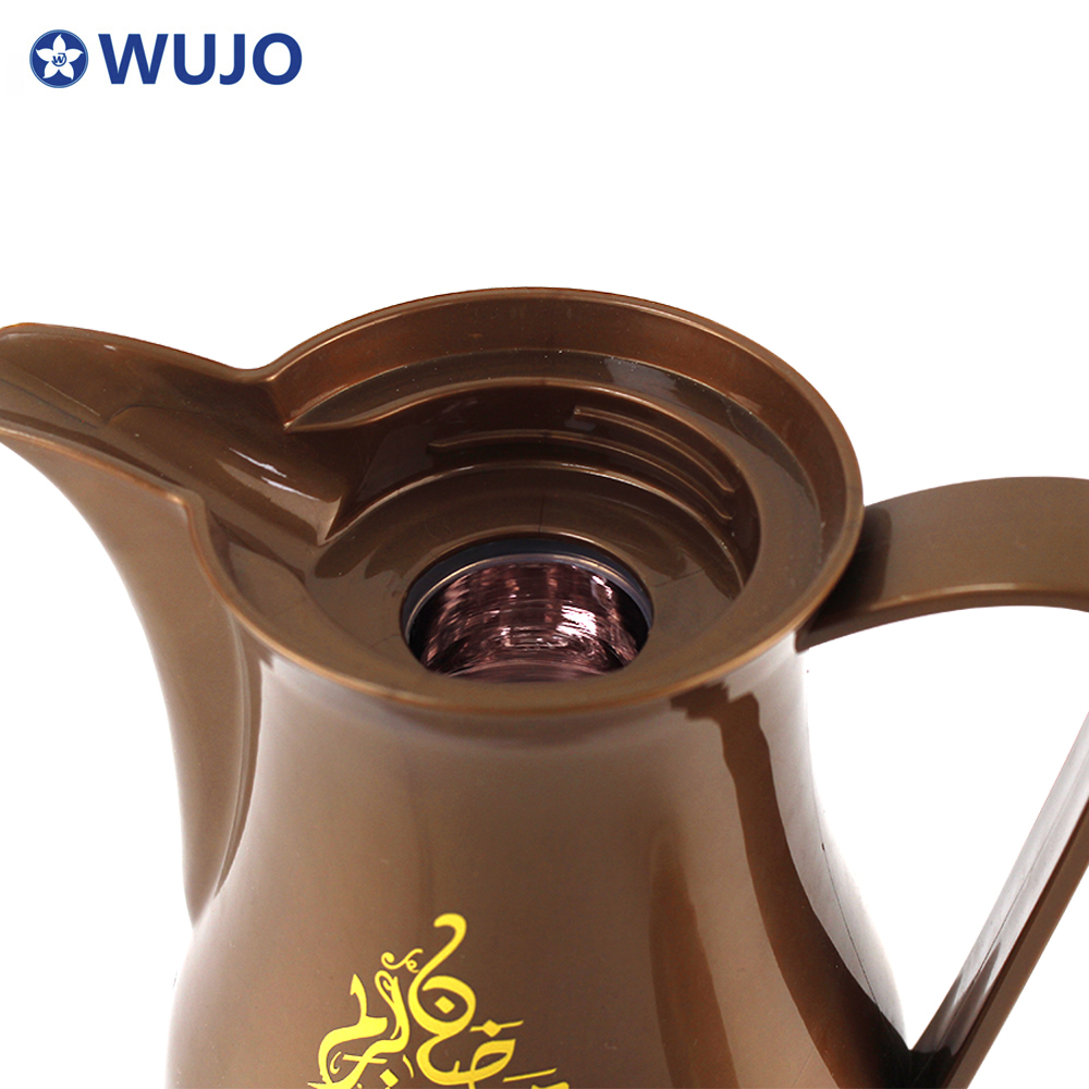 定制玻璃灌装塑料热水茶绝缘热水瓶阿拉伯阿拉伯真空咖啡壶