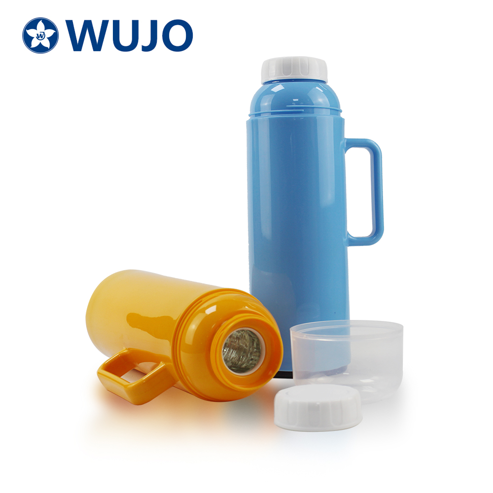 2021最佳塑料热水瓶烧瓶，玻璃refill深绿色 - 宽度