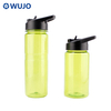 Wujo客户徽标便携式运动塑料水瓶
