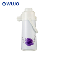 Wujo OEM免费设计绝缘隔热水咖啡泵空气压力真空烧瓶